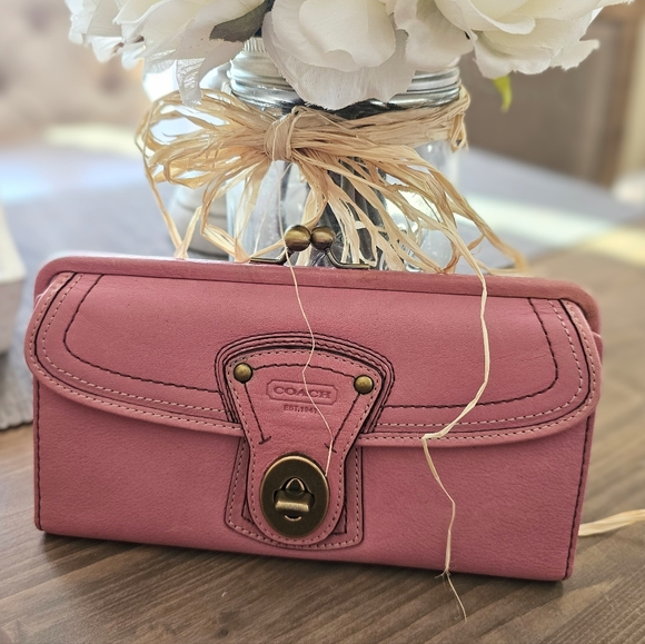 ON HOLD FOR BG/Do Not Purchase-  Coach Gigi Kisslock Framed Wallet French Purse - Picture 8 of 10